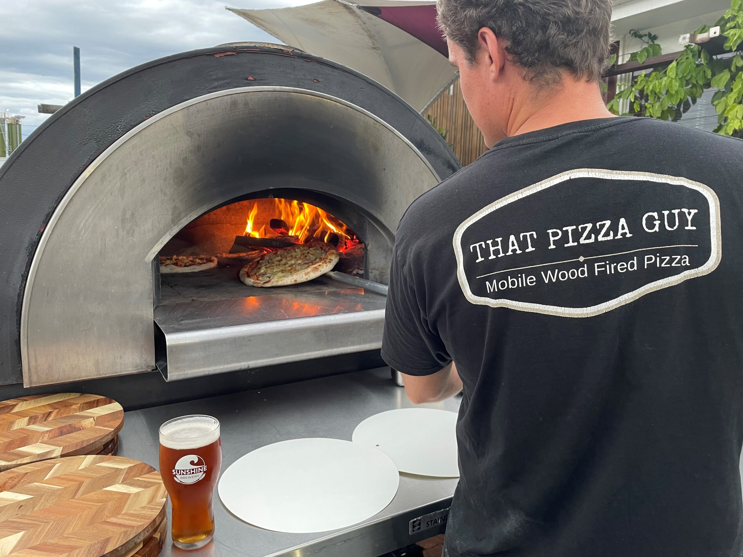 Wood fired Pizza